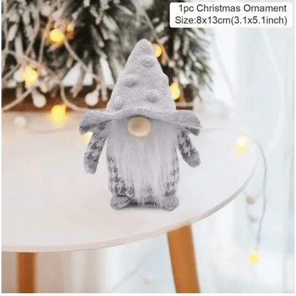 Elegance Christmas Faceless Doll Merry Christmas Decorations For Home Cristmas Ornament New Year Gift