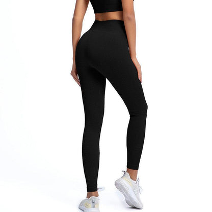 Elegant Blue Yoga Pants High Waisted Gym Leggings Yoga Leggings Seamless Gym Push Up Workout Stretch Fitness Sweatpants Ultra Soft Leggings Tight Sport Women Fitness Seamless Female Legging Tummy Control Running Pants For Training