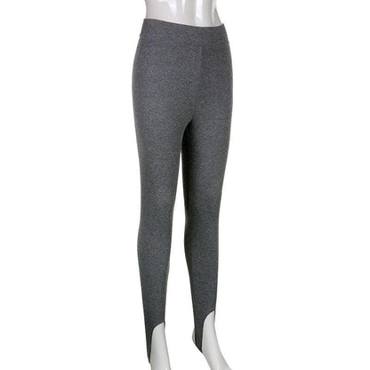 Elegant High Waist Cotton Fitness Basic Pants Casual Spring New Female Skinny Leggings Women Seamless Fitness Leggings Women Seamless Push Up Leggings Workout Pants Breathable Pants