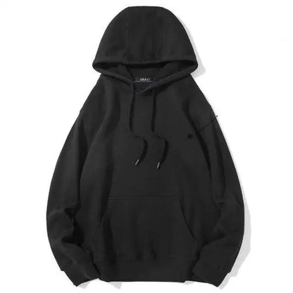 Elegant Hoodie Women High Quality Cotton Hoodies Sweatshirts Thick Fleece Winter Autumn Oversized Warm Hooded Sweatshirt Woman Men's Fleece Hoodies Hip Hop Solid Color Style Autumn Hooded Sweatshirts