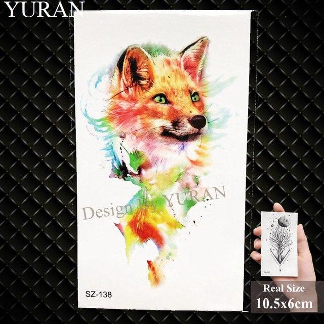 Elegant Lavender Flower Tattoo Stickers Temporary Waterproof Colorful Modern Children Tattoo