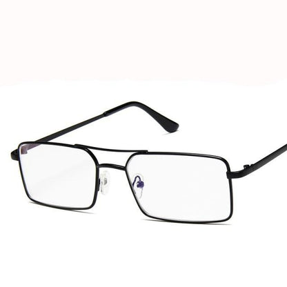 Elegant Square Sunglasses For Women Luxury Eyewear For Women/Men High Quality Metal Glasses For Women Outdoor Lightweight Sunglasses For Men Retro Design