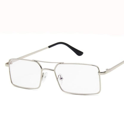 Elegant Square Sunglasses For Women Luxury Eyewear For Women/Men High Quality Metal Glasses For Women Outdoor Lightweight Sunglasses For Men Retro Design