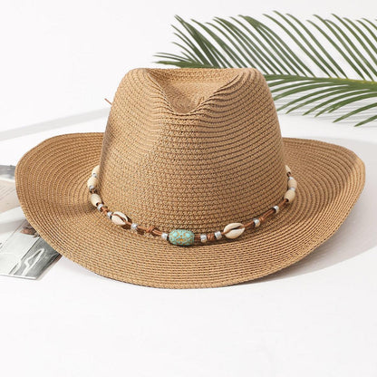Elegant Tassel Beach Hats For Women Women's Bucket Sun Hat Max Sun Protection Holiday Hats Ladies Sun Hat Summer Straw Hats UV Protection Foldable Travel One Size Hat Modern Summer Fedoras For Party