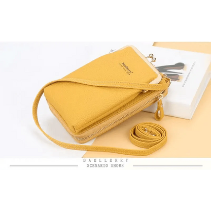 Elegant Women Small Crossbody Bags With Large Capacity Designer PU Leather Shoulder Bags For Women Phone Purses