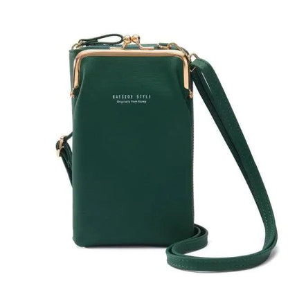 Elegant Women Small Crossbody Bags With Large Capacity Designer PU Leather Shoulder Bags For Women Phone Purses