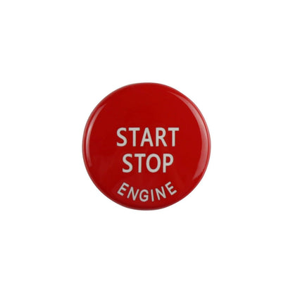 Engine START STOP Sports Engine Start Stop Button Cover Keyless Go Ignition Sticker Start Stop Engine Button Switch Cover Button Accessories Key Decor for Car Replace Cover