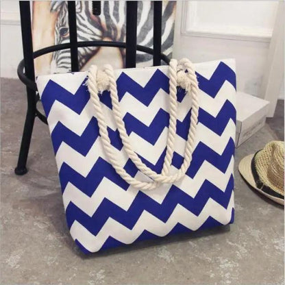 Eye-Catching Fashionable Folding Women Big Size Handbag Ladies Casual Flower Printing Canvas Graffiti Shoulder Bag