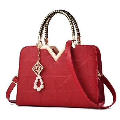 Eye-Catching Snow White Female Bag For Ladies With Phone Pocket Zipper Leather Bag For Women Shoulder Crossbody Bags