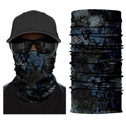 Face Mask Bandana Scarf Neck Warmer Sports Balaclava Hunting Camping Headband Buff Headscarf Camo Army Military Bicycle Camping Hiking Climbing Face Mask Headband Windproof Head Scarves Neck Warmer Cycling Camping Hiking Men Women