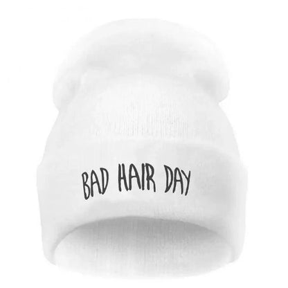 Fashion Bad Hair Day Beanies Unisex Cute Soft Hats Comfortable Outdoor Caps Durable Modern Design
