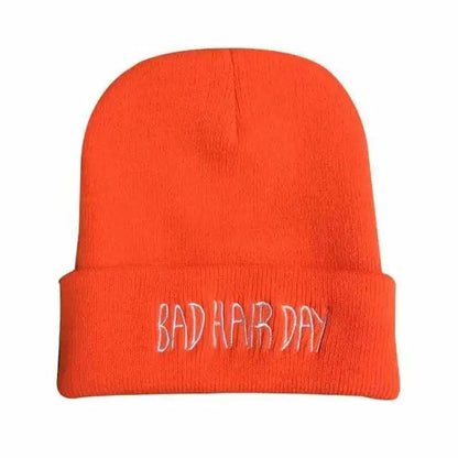 Fashion Bad Hair Day Beanies Unisex Cute Soft Hats Comfortable Outdoor Caps Durable Modern Design