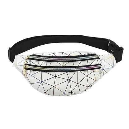 Fashion Holographic Women Waist Bags Modern Fanny Pack Adjustable Belt Bag Excellent Design Waist Packs Chest Phone Pouch