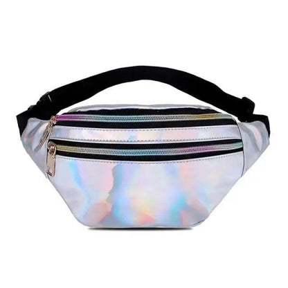 Fashion Holographic Women Waist Bags Modern Fanny Pack Adjustable Belt Bag Excellent Design Waist Packs Chest Phone Pouch