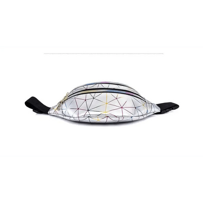 Fashion Holographic Women Waist Bags Modern Fanny Pack Adjustable Belt Bag Excellent Design Waist Packs Chest Phone Pouch