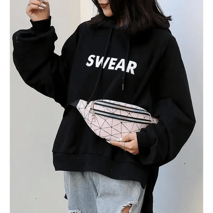 Fashion Holographic Women Waist Bags Modern Fanny Pack Adjustable Belt Bag Excellent Design Waist Packs Chest Phone Pouch