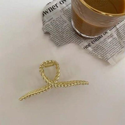 Fashion INS Hair Claws Hair Crab Clamp Hairgrip Matte Metal Hair Clip Claw Large Size INS Hair Claws Gorgeous Hair Accessories For Women