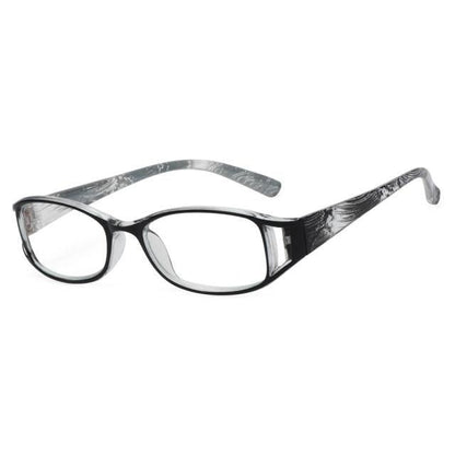 Fashion Men Women Reading Glasses Rectangle Spring Anti Glare Lightweight Reading Eyeglasses No Screw Detachable Design Eyeglasses Hyperopia Presbyopia Vision Care Eyewear