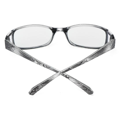 Fashion Men Women Reading Glasses Rectangle Spring Anti Glare Lightweight Reading Eyeglasses No Screw Detachable Design Eyeglasses Hyperopia Presbyopia Vision Care Eyewear