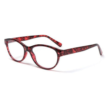 Fashion Reading Eyeglasses Men Women High Definition Transparent Optical Eyewear Anti Blue Eye Protection Eyeglasses Transparent Optical Eyewear With Diopter +1.0~+ 4.0