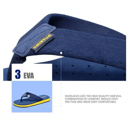 Fashion Summer Big Size Youth Slippers For Men Women Massage Non-Slip Cool Outside Flip Flops Breathable Thick-Soled Slippers