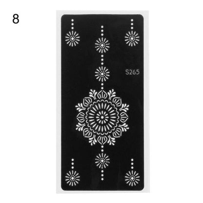 Fashion Women's Tattoo For Arm Temporary Body Paint Sticker Luxury Design For Wedding Party