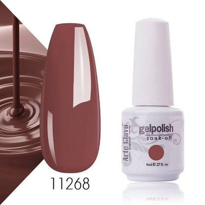 Fashion Womens Gel Nail Polish Multi Colors New UV LED Glossy Matte Luxury Design For Women