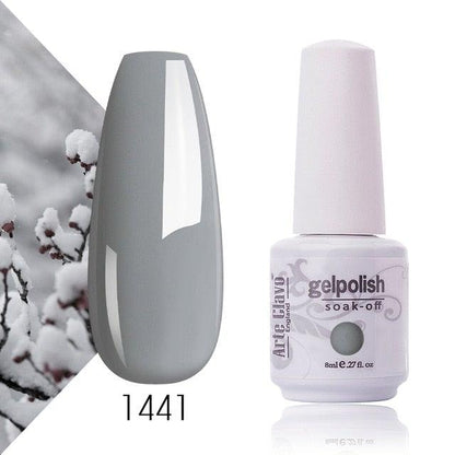 Fashion Womens Gel Nail Polish Multi Colors New UV LED Glossy Matte Luxury Design For Women
