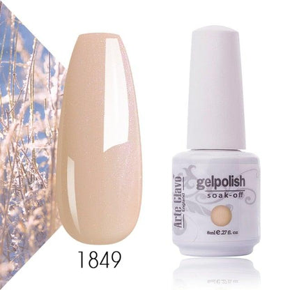 Fashion Womens Gel Nail Polish Multi Colors New UV LED Glossy Matte Luxury Design For Women