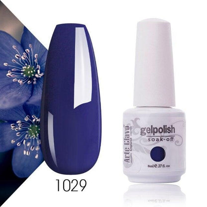 Fashion Womens Gel Nail Polish Multi Colors New UV LED Glossy Matte Luxury Design For Women