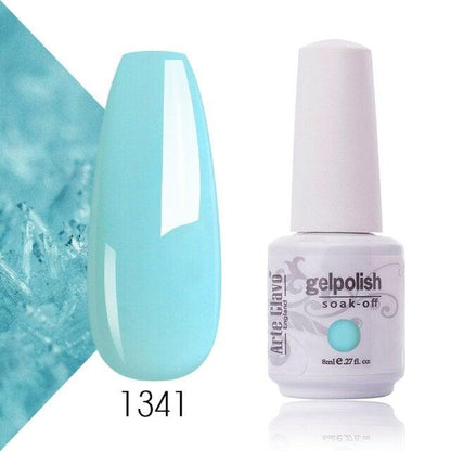 Fashion Womens Gel Nail Polish Multi Colors New UV LED Glossy Matte Luxury Design For Women