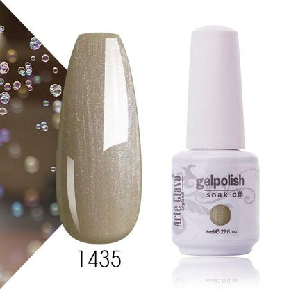 Fashion Womens Gel Nail Polish Multi Colors New UV LED Glossy Matte Luxury Design For Women