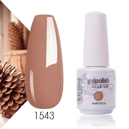 Fashion Womens Gel Nail Polish Multi Colors New UV LED Glossy Matte Luxury Design For Women