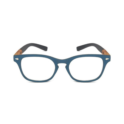 Fashionable Lightweight Frames Sunglasses Design Stylish Wood Grain Reading Glasses For Women Men Fashion Presbyopia Eye Glasses Male Diopter Modern Eyewear