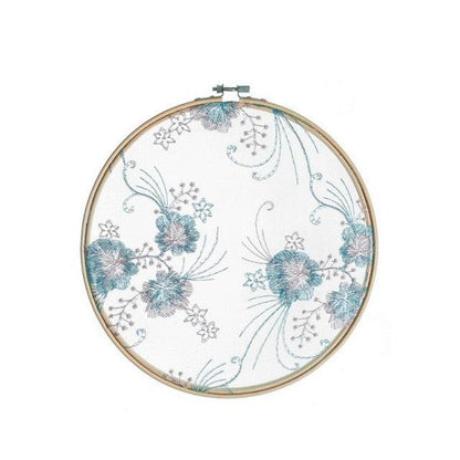 Flat Round Net Embroider Display Stand Net Yarn Wedding Ornaments Wall Hanging Decors Hot Decor for Living Room or Bedroom Unique Wall Art