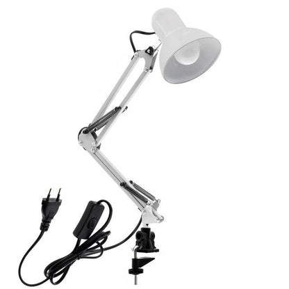 Flexible Led Desk Lamp Home Office Modern Table Lamp Metal Architect Adjustable Folding Reading Light Decorative Table Lamp Cute Study Lamps for Bedroom Décor