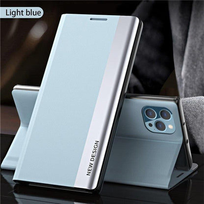 Flip Case For iPhone 14 Pro Max 12 13 Mini Luxury Wallet Stand Elegant Cover Phone Magnetic Leather Protective Cover Luxury Red Shockproof Cover with Stand Flip Case