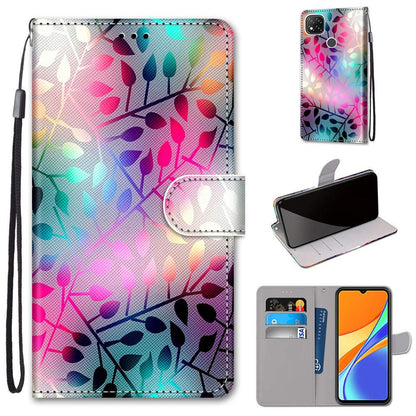 Flip Case For Xiaomi Redmi 9 9A 9C NFC 8 8A Phone Case Leather Silicone Wallet Cover For Redmi Note 8 Pro 9 9S 9 Pro Book Cases  Leather Case Flip Cover PU Wallet Case Kickstand Magnet Closure Card Slot Holder
