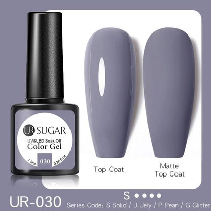 Fluorescent Gel Nail Polish Yellow Green High Quality Colors UV Strong Matte Effect Luxury Design For Girls and Women