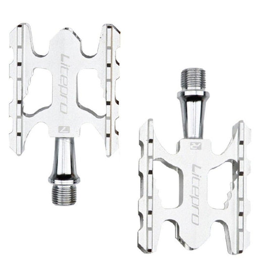 Folding Bike Pedal Sealed Bearing Aluminum Alloy Non-slip Road Bike Universal Bicycle Pedal For Universal Bikes Mountain Bike Pedals Pedals Ultra Light Aluminum Alloy Platform Pedals Sealed Bearing Non-Slip Bicycle Pedal For Road Bike