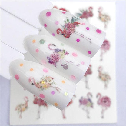 Fox Wolf Animal 3D Embossed Nail Sticker Flower Adhesive Manicure Slider Nail Art Tips Decorations Decals Manicure Design Golden Firework Star Accessories Heart Nail Art Stickers Glitter Decals Love Nail Sequins Laser Heart Nail