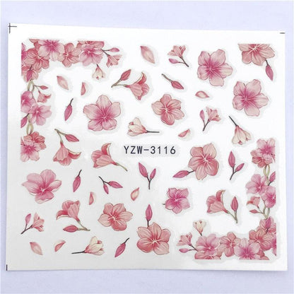 Fox Wolf Animal 3D Embossed Nail Sticker Flower Adhesive Manicure Slider Nail Art Tips Decorations Decals Manicure Design Golden Firework Star Accessories Heart Nail Art Stickers Glitter Decals Love Nail Sequins Laser Heart Nail
