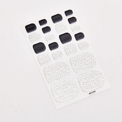 Full Beauty Loveliness Designed Manicure Valentines Nail Art Designer Nail Decals Kids Nails Art Decoration Nail Sticker Set French Tip Guides Stickers French Nail Stickers Form Fringe Guides for Decoration Stencil Tools