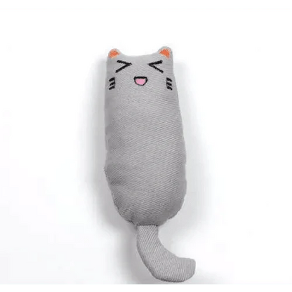 Funny Colorful Teeth Grinding Catnip Toys Cute Kitten Chewing Toy Stuffed Toys For Pets Soft Cat Toys