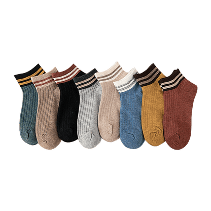 Funny Cute Cotton Crew Socks Women Fashion Colorful  Retro Long Socks New Year Christmas Gifts For Men And Women