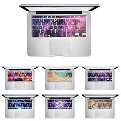 Galaxy Color Planet Keyboard Sticker Cover Perfect Fit Silicone Skin Keyboard Covers For Laptops Gaming Laptop Keyboard Skin Protector For Gaming Lovers