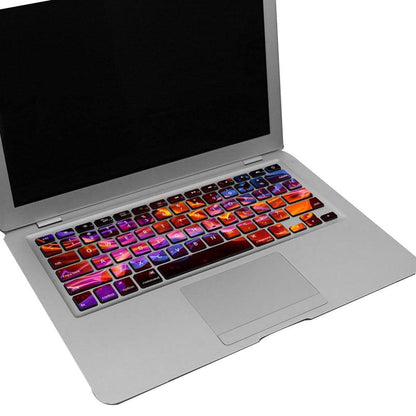 Galaxy Color Planet Keyboard Sticker Cover Perfect Fit Silicone Skin Keyboard Covers For Laptops Gaming Laptop Keyboard Skin Protector For Gaming Lovers