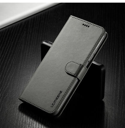 Genuine Premium Leather Detachable Magnetic Flip Cover with Card Holders Horizontal Case For Redmi Note 11 Pro 5G Case On Redmi Note 11 11S 10S 10 10C 9S 9 9T 8T 8 7 Case For Xiaomi Redmi Note11 Pro 5G Case