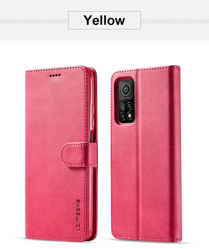 Genuine Premium Leather Detachable Magnetic Flip Cover with Card Holders Horizontal Case For Redmi Note 11 Pro 5G Case On Redmi Note 11 11S 10S 10 10C 9S 9 9T 8T 8 7 Case For Xiaomi Redmi Note11 Pro 5G Case
