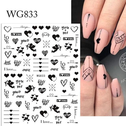 Gold Christmas Snowflake 3D Nail Stickers Sparkly Iridescent Silver Xmas Tree Elk Deer Transfer Sliders Winter Nails Accessories Design Decor Tip Transfer Nail Decals Sticker For Pretty Girl Self-Adhesive Nail Decals Designer Nail Stickers